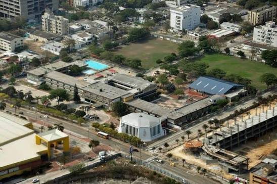 El campus, visto desde arriba